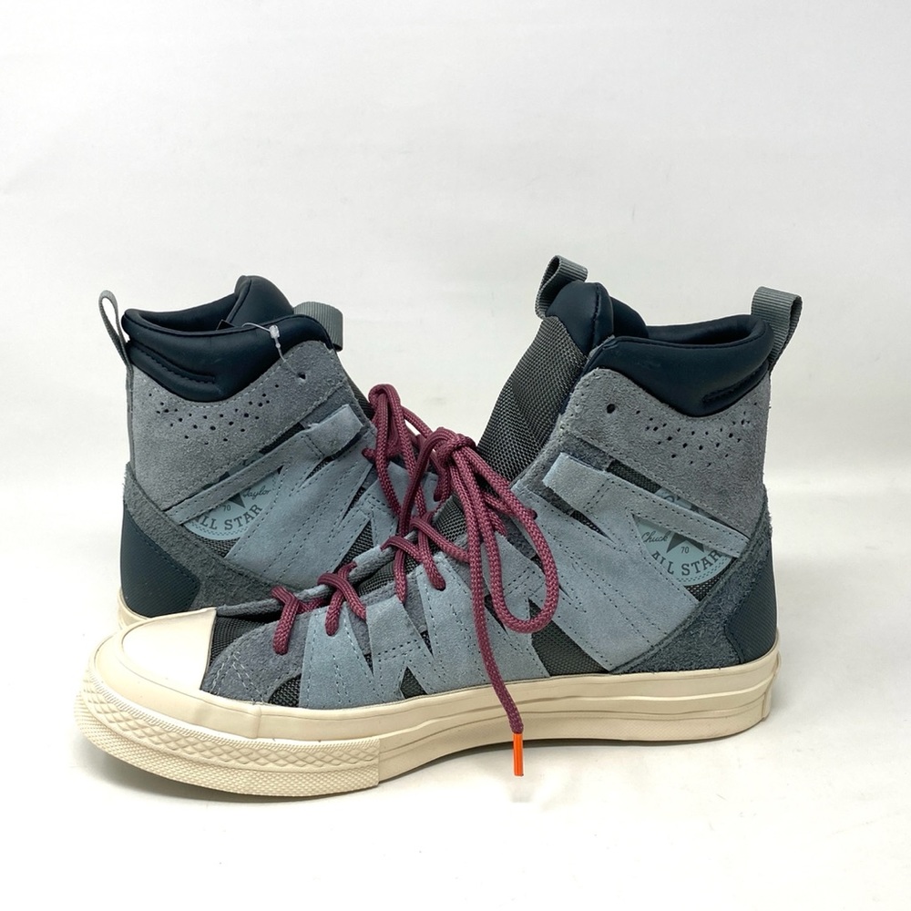 Converse Chuck 70 High Top Suede Sedona Grey Women’s Suede Sneakers 172351C - Picture 8 of 10